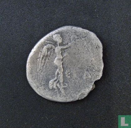 Romeinse Rijk, AR Hemidrachme, 117 - 138 AD, Hadrianus, Caesarea, Cappadocia, 120-121 AD - Afbeelding 2