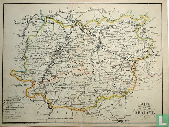 Carte du Brabant