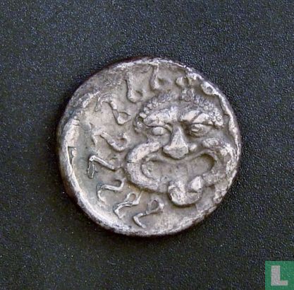 Souverain inconnu de Apollonia, Thrace, AR drachme, 450-400 avant JC, - Image 1