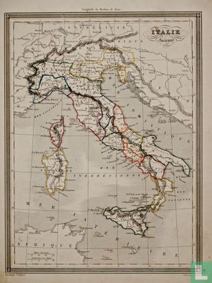 Carte Italie Ancienne, Italie Oudheid