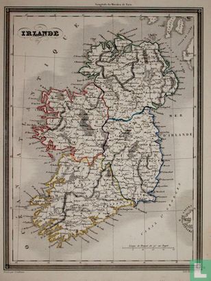Carte Irlande, Ierland