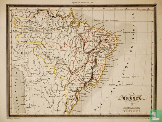 Carte Brésil, Brazilie
