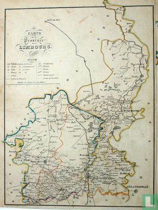 Carte de la Province Limbourg