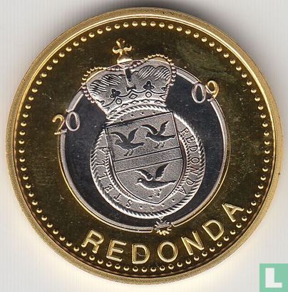 Redonda 5 dollars 2009 - Image 2