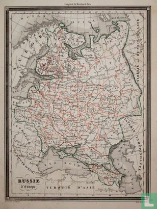 Carte Russie d'Europe, Rusland
