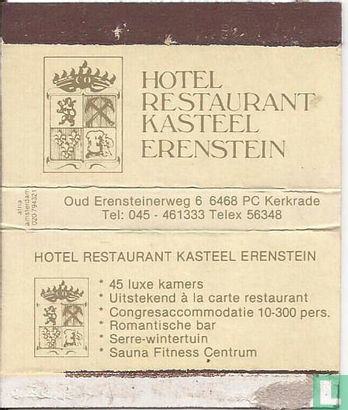 Hotel Restaurant Kasteel Erenstein - Afbeelding 1