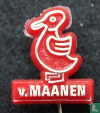 v. Maanen (canard) [blanc sur rouge]