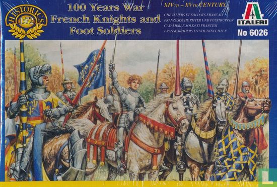 100 Years War French Knights and Foot Soldiers - Image 1