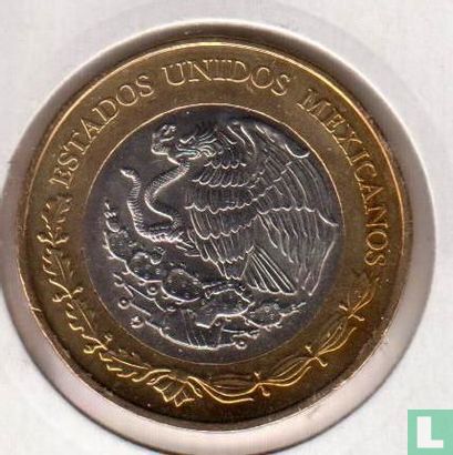 Mexique 20 pesos 2014 «100 ans de la prise de Zacatecas" - Image 2