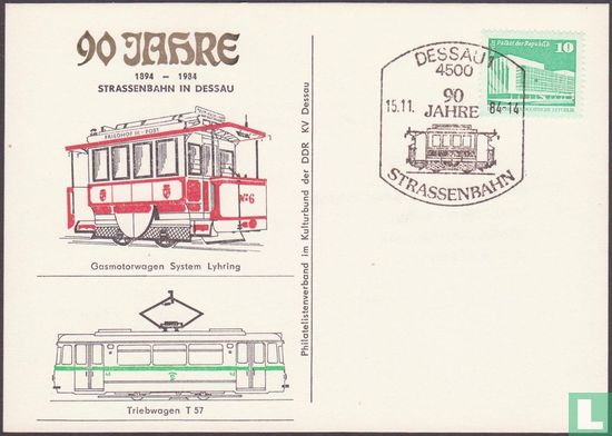 90 jaar tram in Dessau