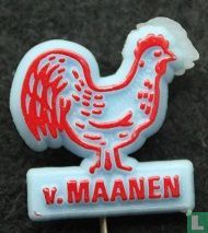 v. Maanen (poule) [rouge sur pâle bleu]