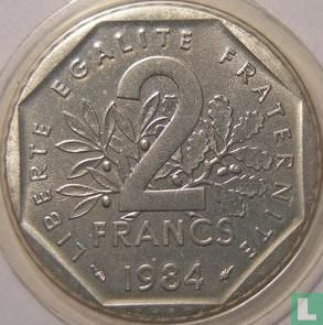 Frankrijk 2 francs 1984 - Afbeelding 1
