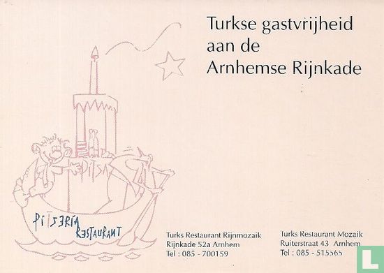 A000071 - Turkse gastvrijheid aan de Arnhemse Rijnkade - Afbeelding 1