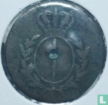 Prusse 1 pfennig 1816 - Image 2