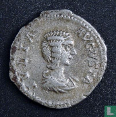 Romeinse Rijk, AR Denarius, 193- 217 AD, Julia Domna, wife of Septimus Severus, Rome - Afbeelding 1