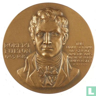 USA  NYU Hall Of Fame - Robert Fulton  1966 - Bild 1