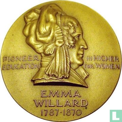 USA  NYU Hall Of Fame - Emma Willard  1967 - Afbeelding 2
