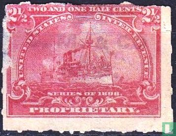 Battleship - Proprietary Stamp (2½)