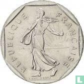France 2 francs 1988 - Image 2