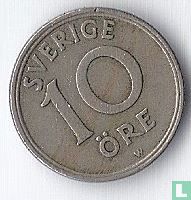 Suède 10 öre 1924 - Image 2