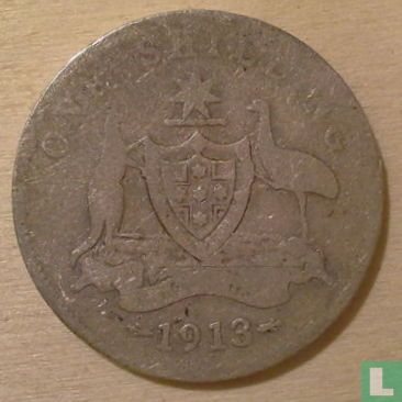 Australië 1 shilling 1913 - Afbeelding 1
