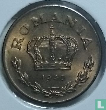 Roemenië 1 leu 1940 - Afbeelding 1