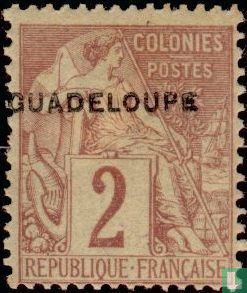 Type Dubois, with overprint 