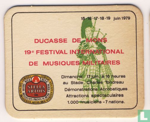 Ducasse de Mons 19e Festival International de Musiques Militaires