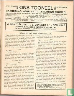 Ons Tooneel - Maandblad voor het dilettanten-tooneel - Jaargang 11 - Image 3