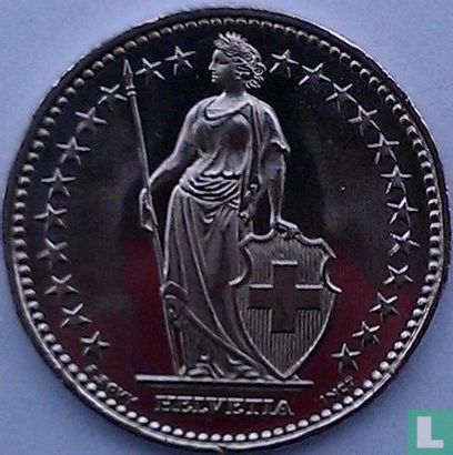 Zwitserland 1 franc 2014 - Afbeelding 2