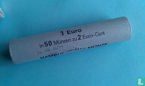 Allemagne 2 cent 2014 (J - rouleau) - Image 2