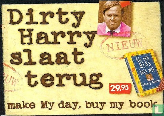 A000458 - Harry Mens "Dirty Harry slaat terug" - Image 1