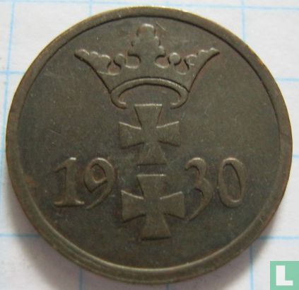 Danzig 1 pfennig 1930 - Afbeelding 1