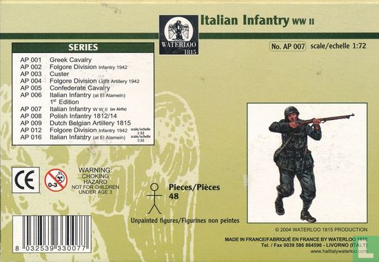 Infanterie italienne Seconde Guerre mondiale - Image 2