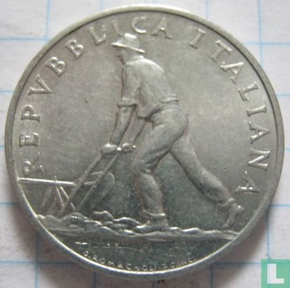 Italië 2 lire 1948 - Afbeelding 2