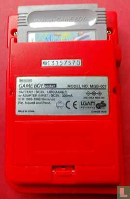 Nintendo Game Boy Pocket (rood) - Afbeelding 2