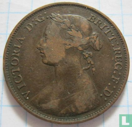 Vereinigtes Königreich ½ Penny 1882 - Bild 2