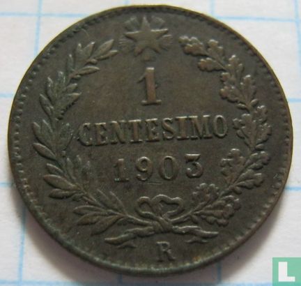 Italien 1 Centesimo 1903 - Bild 1