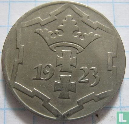 Dantzig 10 pfennige 1923 - Image 1