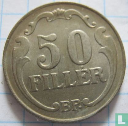 Ungarn 50 Fillér 1938 - Bild 2