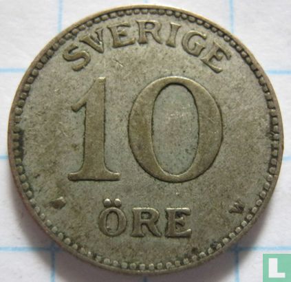 Schweden 10 Öre 1911 - Bild 2