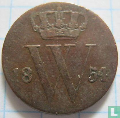 Niederlande ½ Cent 1854 - Bild 1