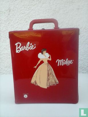 Barbie rode kast - koffer