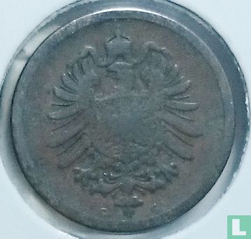 Empire allemand 1 pfennig 1875 (G) - Image 2