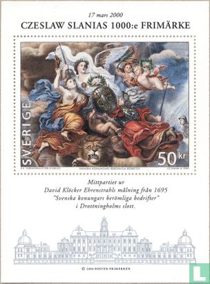Czeslaw Slania 1000. Briefmarke