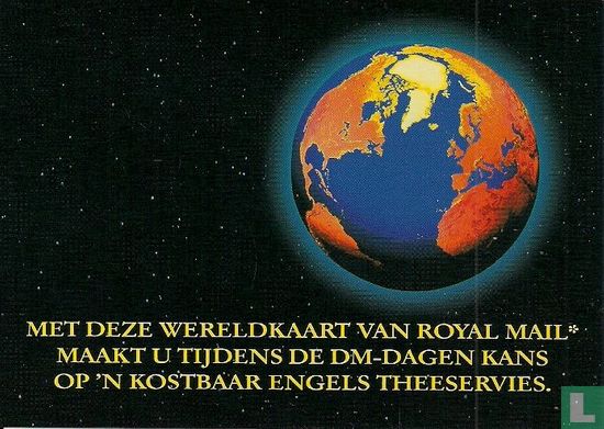 A000418 - Royal Mail wereldkaart - Afbeelding 1