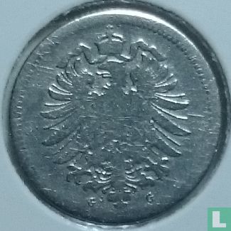 German Empire 20 pfennig 1876 (G) - Image 2