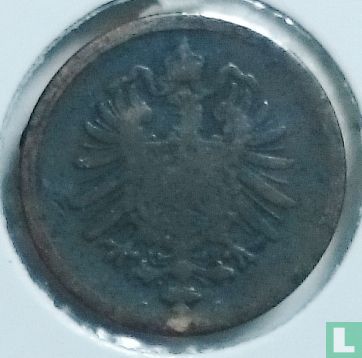 Empire allemand 1 pfennig 1887 (G) - Image 2