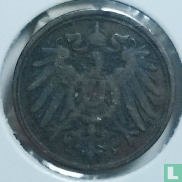 Empire allemand 1 pfennig 1901 (J) - Image 2