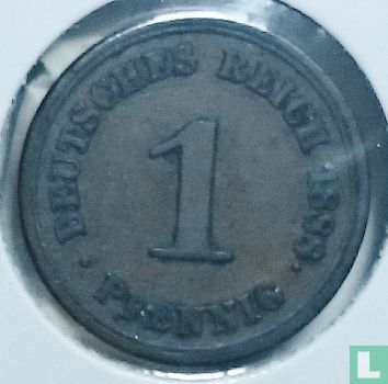 German Empire 1 pfennig 1888 (E) - Image 1